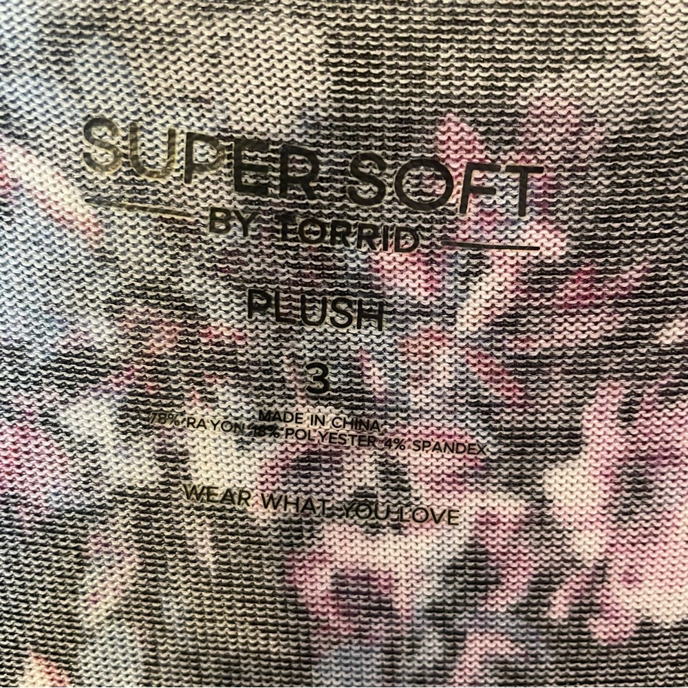 Torrid Super Soft Plush Floral Dress - Picture 2 of 10